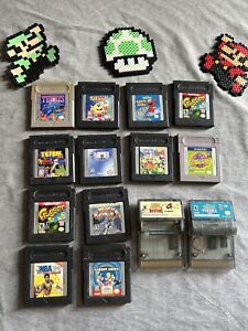 14 Games - Gameboy Color Lot #16 Pac-man, Kobe, Tetris, Ready 2 Rumble Boxing