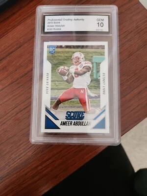 2015 Score Ameer Abdullah #385 Rookie Card | Detroit Lions | College Uniform - Image 1 of 2