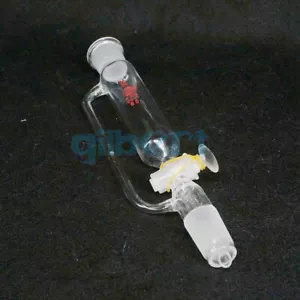 10-60ML 14/23 19/26 24/29 Lab Pressure Equalizing Funnel With Glass Stopcock - Picture 1 of 2