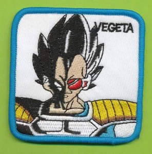 3" x 3" Dragon Ball Z bestickter Aufnäher Patch - Vegeta - Bild 1 von 1