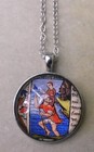 Christopherus Halskette Necklace Saint Christopher Anhänger Schmuck 112