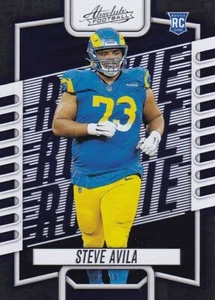 2023 Panini Absolute - Rookies Steve Avila #164 (RC) - Rams - Picture 1 of 2