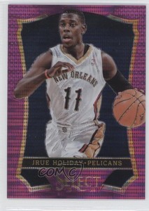 2013-14 Panini Select Purple Prizm /99 Jrue Holiday #42