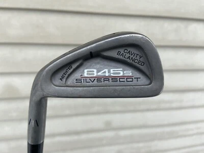 Left Handed Tommy Armour 845S Silver Scot 24 Degree 4 Iron w/ Steel R Flex Shaft - Image 1 of 4