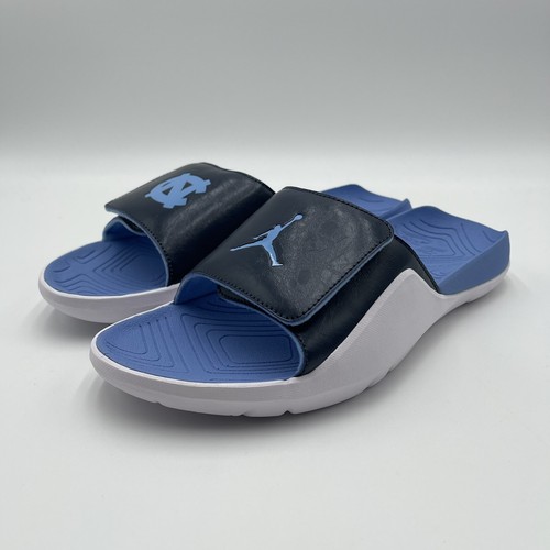 Nuove pantofole Jordan Hydro 7 V2 UNC North Carolina taglia 10 da uomo CT7153 144