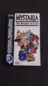 MYSTARIA THE REALMS OF LORE SEGA SATURN PAL MULTI USATO COMPLETO - Foto 1 di 8