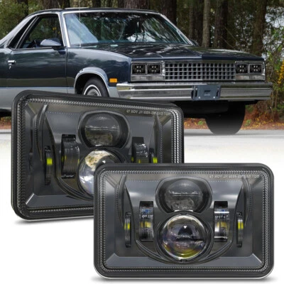 4''x6'' LED High Low Beam Headlights Projector Replacement For H4651 H4652 H4656 - Image 1 of 4