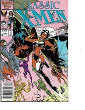 Classic X-Men #4 1st Kierrok 1st Project Armageddon (Dec 1986 Marvel) Near Mint