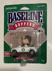 1994 MLB OAKLAND A'S BASELINE BOPPERS BOBBLEHEAD AUTO ERTL SAMMLERSTÜCKE NEU IN VERPACKUNG - Bild 1 von 5