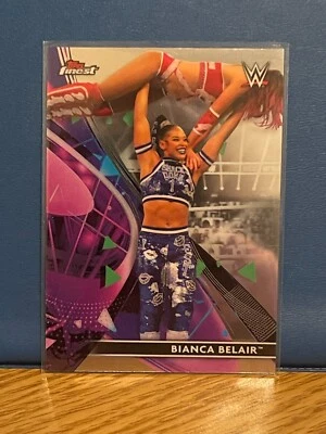 2021 Topps WWE Finest #45 Bianca Belair wrestling card - Image 1 of 2