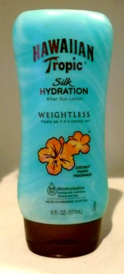 Hawaiian Tropic After Sun Lotion Weightless Silk Hydration 6 Ounces - Image 1 of 2