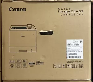 Brand New Canon Color imageCLASS LBP712CDN Laser Printer 0656C002AA - Picture 1 of 3