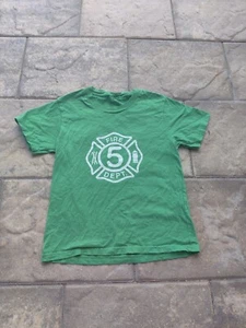 5th birthday fire fighter logo shirt - Picture 1 of 4