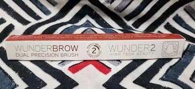 WUNDER2 WUNDERBROW Dual Precision Brush New in Box.   Ccm1 - Image 1 of 4