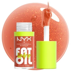 NYX Professional Makeup Fat Oil Lip Drip Hydrating Lip Gloss, Follow Back - Picture 1 of 8
