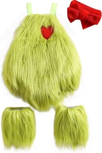 Jkerther Baby Boy Girls Christmas Furry Cosplay Costume Romper 18-24 Months - Picture 1 of 6