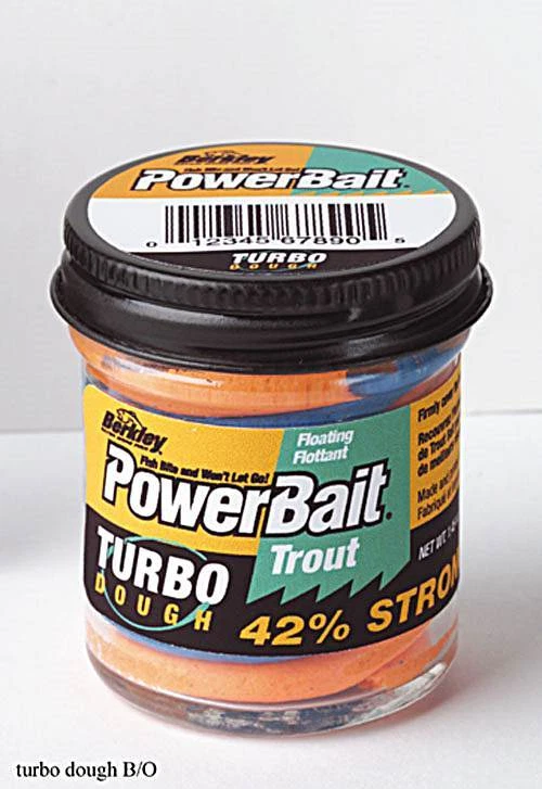 Berkley Power Bait Trout Bait Turbo Dough Blue Mango Forellen-Teig - Bild 1 von 1