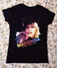 Madonna Sticky & Sweet Tour Rome Shirt T-Shirt Maglia Black S Girl Donna Woman M