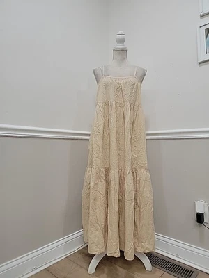 NWT Everlane The Billow Tiered Maxi Dress - Size Medium  - Image 1 of 4