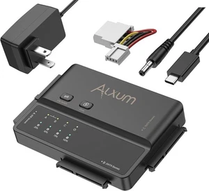 Alxum Adattatore SATA/IDE con clone offline, convertitore di unità disco esterno - Foto 1 di 7