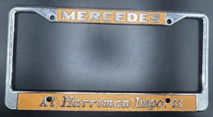 Al Harriman Imports Mercedes Benz California Metal License Plate Frame A - Picture 1 of 3
