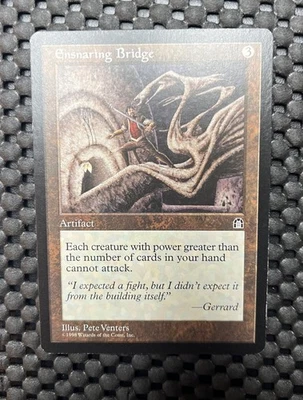 Ensnaring Bridge - LP/NM - Stronghold - Magic the Gathering MTG - Image 1 of 2