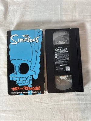 The Simpsons Trick or Treehouse Vol. 2: Springfield Murder Mysteries (VHS, 2000) - Image 1 of 4