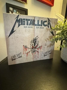 Metallica Live Shit Binge and Purge San Diego VHS Cassette Tape Set - Picture 1 of 5
