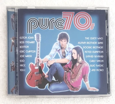 Pure 70s CD Mercury 1999 - 18 Hits - Boston, Frampton, ELO, 10cc, Doobie Bros Foto 1 de 4