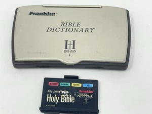 Franklin Bibbia dizionario portatile Holman Bibbia con Sacra Bibbia Bookman HBD-1450 - Foto 1 di 10