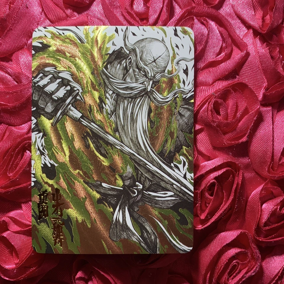 Yamamoto BLEACH KING Anime Waifu ACG Girl Holo Card - Image 1 of 4