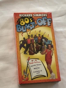 Richard Simmons 80's Blast-Off VHS Cassette Tape - Picture 1 of 6