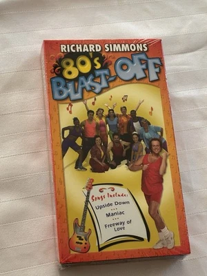 Richard Simmons 80's Blast-Off VHS Cassette Tape - Image 1 of 4