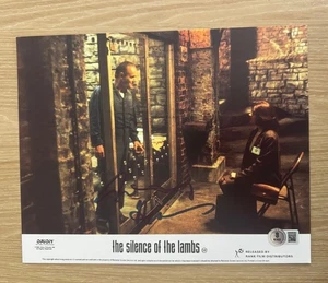 ANTHONY HOPKINS SIGNIERT SCHWEIGEN DER LÄMMER 8 X 10 FOTO BECKETT BAS - Bild 1 von 2