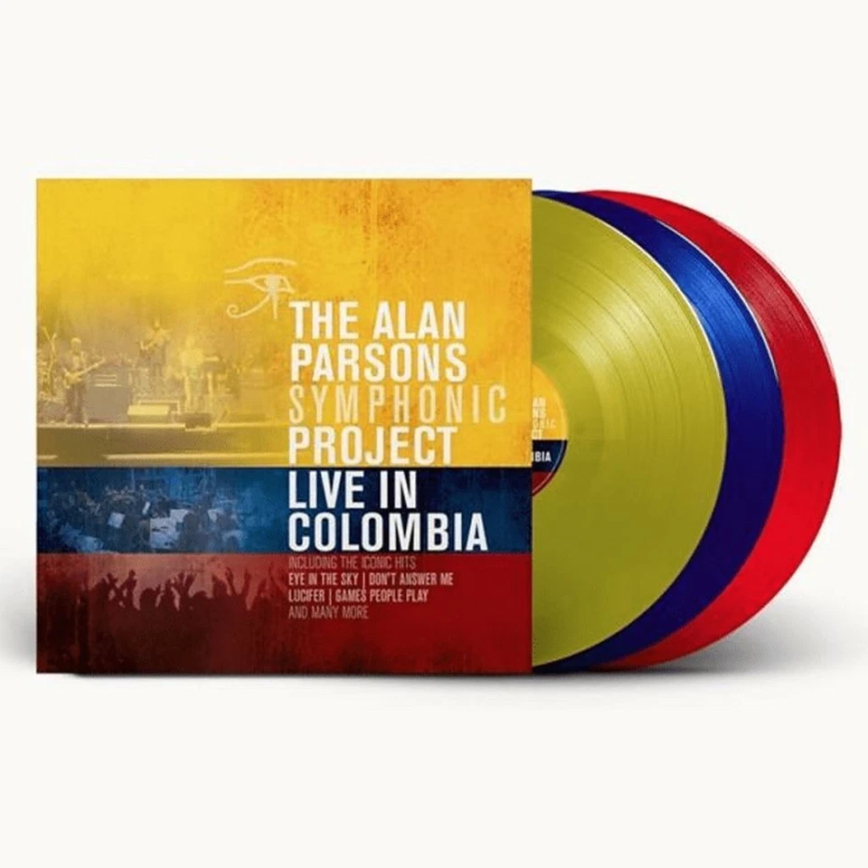 The Alan Parsons Symphonic Project - Live In Colombia 3x Colour Vinyl LP (New) - Image 1 of 2