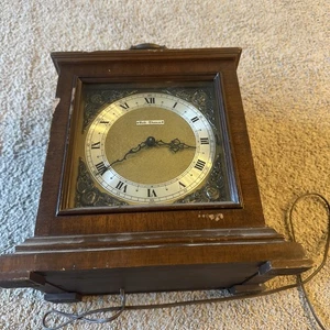 Vintage Seth Thomas Electric Mantle Clock Model E721-001 No Test For Parts - Imagen 1 de 10