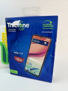 Tracfone Prepaid TCL K24 (32GB) CDMA LTE - Gray - Picture 1 of 5