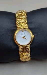 Vintage Damen Armbanduhr Anne Klein Quarz goldfarben - Bild 1 von 12