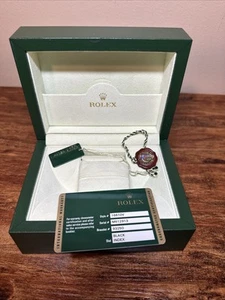 Rolex Watch Box Case And Certificate Only 16610V Green - Picture 1 of 7