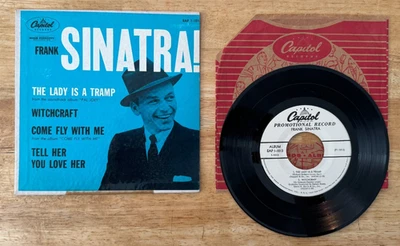 45 7" EP FRANK SINATRA THE LADY IS A TRAMP PROMO EAP 1-1013 Foto 1 de 2