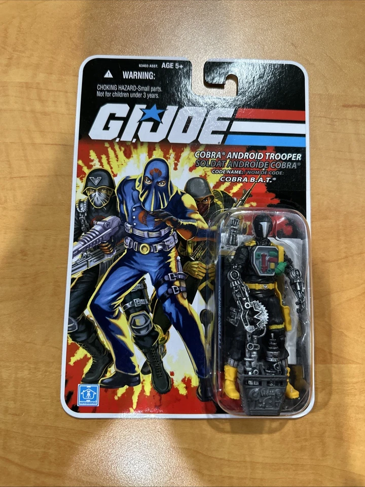 GI Joe Cobra BAT B.A.T. 2008 MOC 25TH Canadian Factory Sealed Action Figure - Image 1 of 2