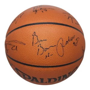2003 2004 San Antonio Spurs NBA Signed NBA Basketball 14 Signatures JSA LOA - Bild 1 von 11
