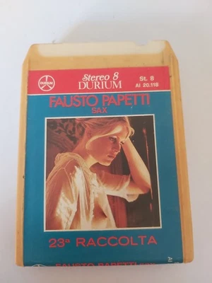  CASSETTA  STEREO 8 HIT ARTISTI VARI D'EPOCA FUNZIONANTE OTTIMO STATO. - Immagine 1 di 3