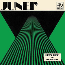 JUNEI' LETS RIDE b/w YOU MUST GO ON (CLEAR GREEN) (Vinyl)