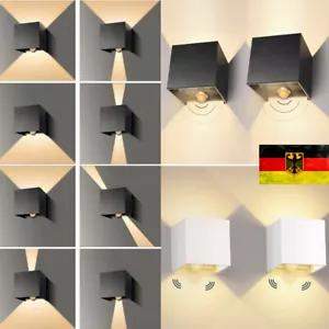 Cube Würfel LED Wand Leuchte Lampe Up Down für außen/innen wasserdicht IP65 - Bild 1 von 26