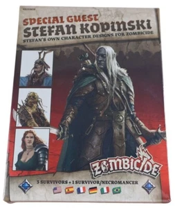 Zombicide Special Guest Stefan Kopinski 3 Survivors & Necromancer Expansion - Picture 1 of 6