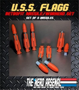 USS FLAGG MISSILI RETROFIT SET di 6 - Foto 1 di 3