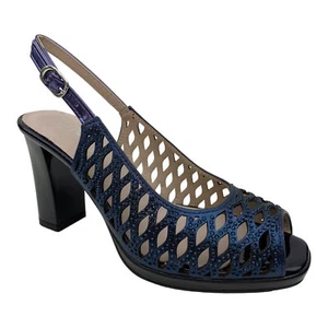 SCARPE DECOLTE SANDALI DONNA CINZIA SOFT MM24603 T BLU ORIGINALE PE 2023 - Photo 1/6