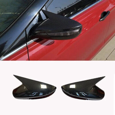 Exterior Ox Horn Rear View Side Mirror Cover Trims For Hyundai Sonata 2011-2014 - Image 1 of 4