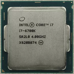 Intel 6th Gen Core i7-6700K 4.0GHz (Turbo 4.2GHz) 4-Core LGA1151 CPU SR2BR SR2L0 - Picture 1 of 2